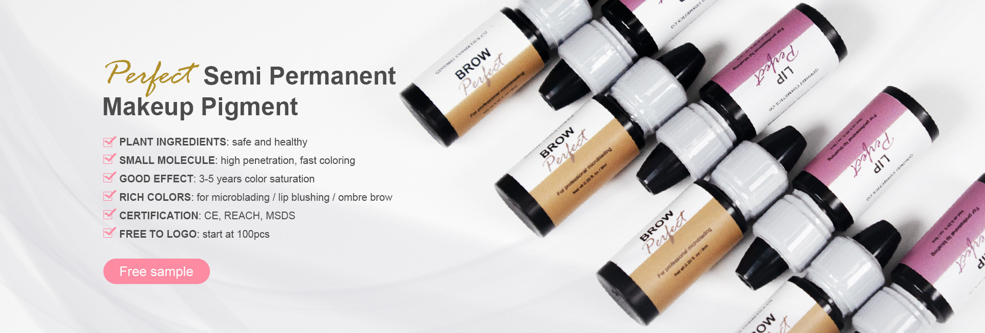 Qualità Corredo permanente del tatuaggio di trucco fabbrica