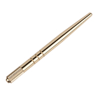 Singolo metallo laterale Pen For Eyebrow Tattoo And manuale che descrive, manuale d'argento Pen For Permanent Makeup