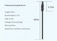 50 spazzola di pulizia eliminabile di plastica di estensione del ciglio dei pc 10cm