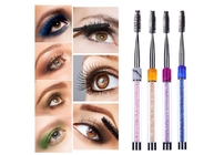 Prezzo all'ingrosso Crystal Eyelash Disposable Makeup Brush Lash Extension Tools Accessories